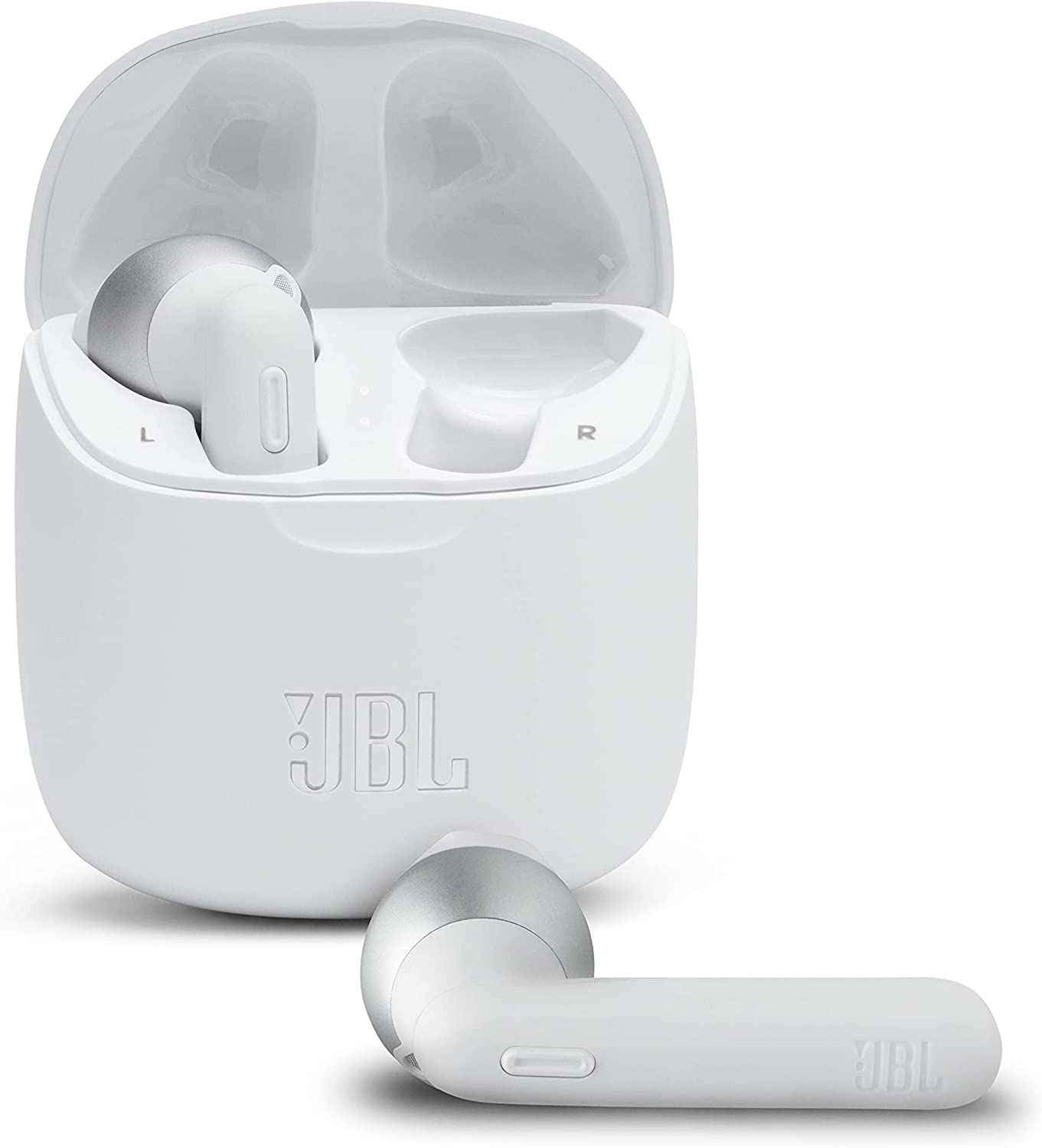 JBL Tune 225 True Wireless In-Ear Headphones White With Chargin Case